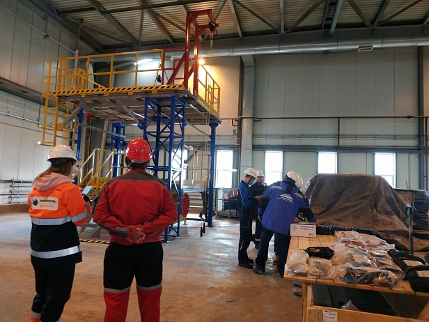 г. Чита. Учебный полигон "АЛЬПИНИСТ" 03-02 установлен  в "Норильский никель" г. Чита. Учебный полигон "АЛЬПИНИСТ" 03-02 установлен  в "Норильский никель"